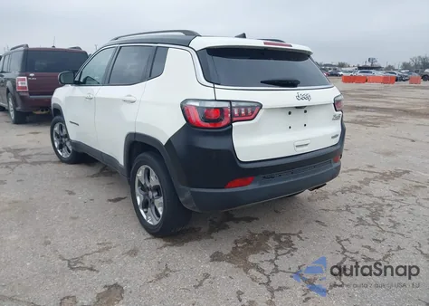 2020 Jeep Compass Limited 4X4 from USA, damaged, VIN 3C4NJDCB6LT196010